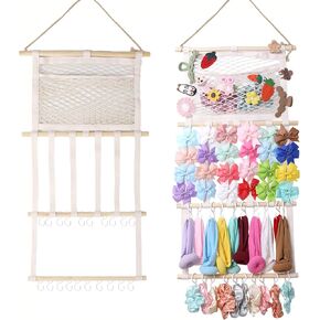 YOcity Headband Holder Hair Bows Organizer for Baby Girls | Large Capacity, Hair Accessories Wall Hanging, Toddler Baby Girl, Nursery Room Decor in Saudi Arabia