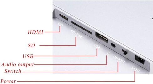 Digital Picture Frame, Digital Photo Frame, 17 inch HDMI HD Advertising Player with 1400x900 High Resolution 16:9 FHD IPS Screen Image Preview 1080P Video (Silver 17") (Black 17") in Kuwait
