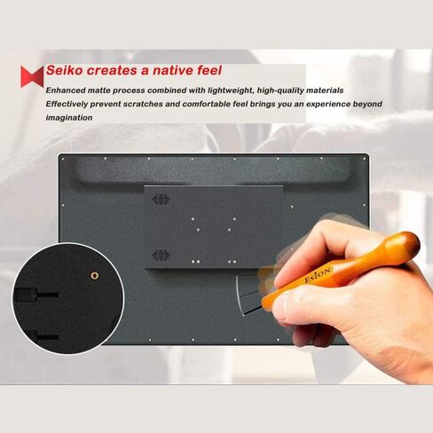 Photo 32-Inch Smart Digital Photo Frame, Ultra-Thin Narrow Frame 1366 * 768 Hd Resolution WiFi Version, Human Body Sensing Function Music Video Playback, Gift in Kuwait