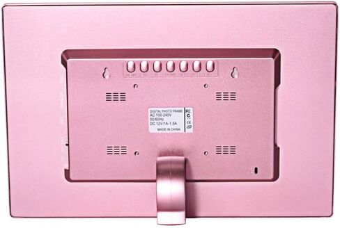 Digital Photo Frame 15.4 Inch 1280x800 High Resolution 16:9 FHD IPS Screen Digital Picture Frames Digital Picture Frame Support HDMi Input 1080P HD Video Playback (Black 15 Inch) (Rose Gold 15 Inch) in Kuwait