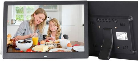 Digital Photo Frame 13 inch,1280 * 800 High Resolution Advertising Media Player with Photo/Music/Video Player & Calendar Alarm Function & Remote Control Gift in Kuwait