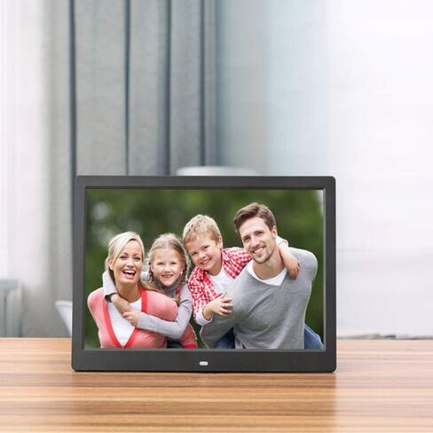 Digital Photo Frame 13 inch,1280 * 800 High Resolution Advertising Media Player with Photo/Music/Video Player & Calendar Alarm Function & Remote Control Gift in Kuwait