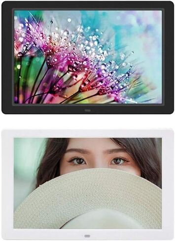 Digital Picture Frame 12.1 inch Electronic Photo Frame IPS Display High Resolution 1280 * 800 with Remote Control,Auto Rotate,Calendar,Alarm Clock,Photo,MP4,Video Player in Kuwait