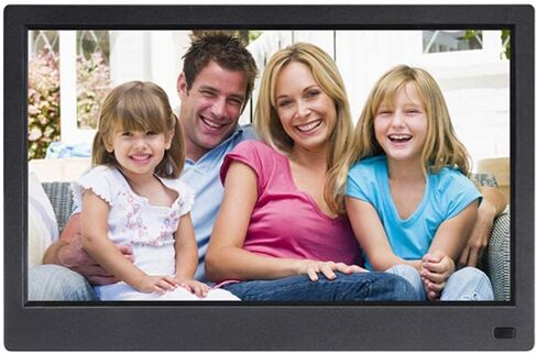 Photo 11.6-Inch Digital Photo Frame IPS Full Viewing Angle 1920X1080 High Resolution New Screen Advertising Player, Motion Sensor, Video Player Photo Frame,White in Kuwait