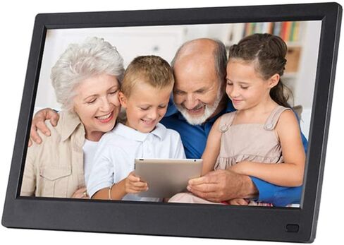 Photo 11.6-Inch Digital Photo Frame IPS Full Viewing Angle 1920X1080 High Resolution New Screen Advertising Player, Motion Sensor, Video Player Photo Frame,White in Kuwait