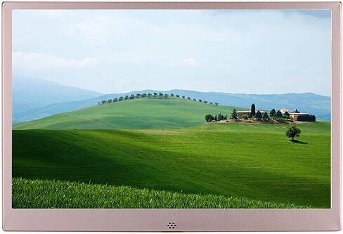 Digital Photo Frames Metal Ultra-Thin Narrow Frame 13 inch Photo Frame Electronic Photo Frame LED Backlight Screen Home high-Resolution Photo Frame 1366×768 Gift in Kuwait