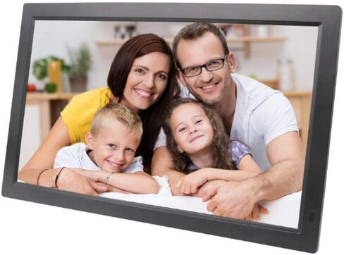 Photo 21.5 Inch Digital Photo Frame, 1920 * 1080 Hd Resolution Ultra-Thin Led Hd Wall-Mounted Motion Sensor Remote Control Multimedia and Multifunctional Photo Frame, Video Player in Kuwait