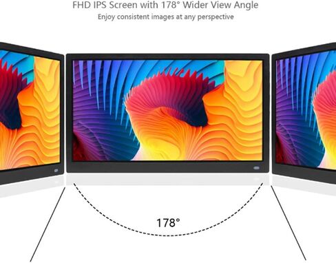 Digital Photo Frame 11.6 Inch 1920X1080 High Resolution Full IPS Display Picture/Video Frames Player with Motion Sensor, Support Alarm On/Off Timer,Black Gift in Kuwait