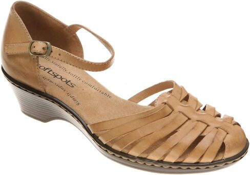 softspots Women's Tan Leather Tatianna 8 B(M) US in Kuwait
