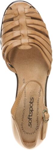 softspots Women's Tan Leather Tatianna 8 B(M) US in Kuwait
