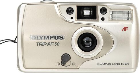 Vintage Olympus Trip AF 50 Camera With Box, Manual And Strap in Kuwait