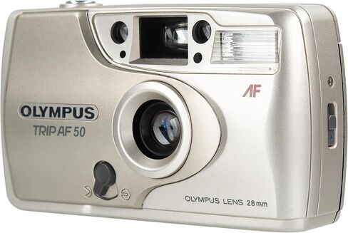 Vintage Olympus Trip AF 50 Camera With Box, Manual And Strap in Kuwait