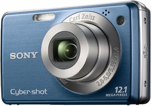 Sony Cyber-shot DSC-W230 12.1 MP Digital Camera with 4x Optical Zoom and Super Steady Shot Image Stabilization (Black) in Kuwait