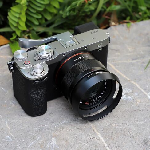 Haoge LH-SE1 Metal Lens Hood for Sony RX1 RX1R RX1R II III rx1m2 m3 Digital Camera Accessories Replaces LHP-1, Sony FE 24mm F1.8, 55mm F1.8 ZA, FE 35mm F2.8 ZA Lens in Kuwait