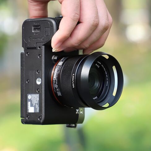 Haoge LH-SE1 Metal Lens Hood for Sony RX1 RX1R RX1R II III rx1m2 m3 Digital Camera Accessories Replaces LHP-1, Sony FE 24mm F1.8, 55mm F1.8 ZA, FE 35mm F2.8 ZA Lens in Kuwait