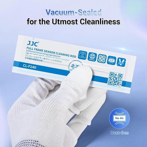 Upgraded Camera Sensor Cleanning Kit with Bright Built in Light Cleaner Handle & 10PCS 24MM Full Frame Sensor Cleaning Swabs & Sensor Cleaning Solution for Full-Frame Sensor CCD and CMOS Sensors Clean in Kuwait