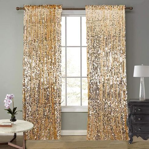 9FTx9FT Silver Big Sequin Backdrop Curtains Panels Drapes Home Party Supplies Sequin Background for Parties Shimmer Wall Backdrop Cloth and Thanksgiving Christmas in Kuwait