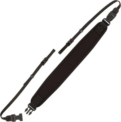 OP/TECH USA Super Classic Strap – 3/8-Inch (Black) | Comfortable Camera Neck Strap, DSLR Camera Strap, & Binocular Strap for Secure Carry in Kuwait
