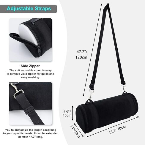 Car Seat Foot Rest for Kids, Toddler Booster Seat Leg Rest Support | Convenient Travel Car Accessories with Long Adjustable Strap, Quick Install Leg Comfort Pedal(Black ) in Kuwait