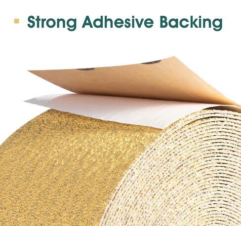 150 Grit PSA Longboard Sandpaper 20 Yard Long Continuous Roll, 2-3/4" Wide Self Adhesive Stickyback Sanding Sheets for Automotive, Hand Sanding Blocks,Woodworking, Metal, Plastic in Kuwait