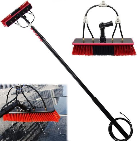 Telescopic Window Cleaning Brush KitProfessional Water Fed Pole System for Effortless StreakFree Window WashingIdeal for Home and Commercial Use in Kuwait
