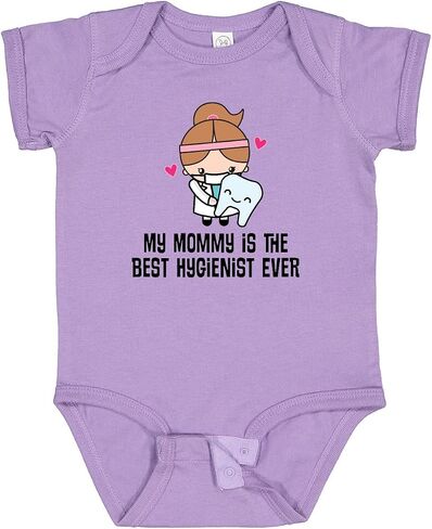 inktastic Best Hygienist Ever Mommy Baby Bodysuit in Kuwait