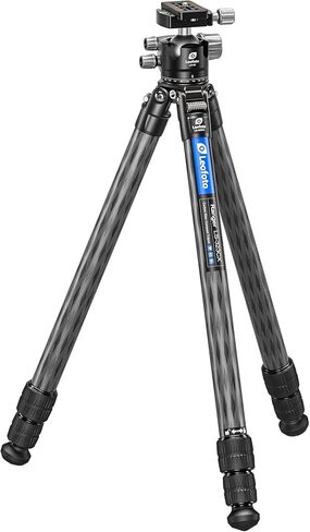 Leofoto Carbon Fiber Camera Tripod 3-Section 360° Ball Head LS-323CX+LH-40 in Kuwait