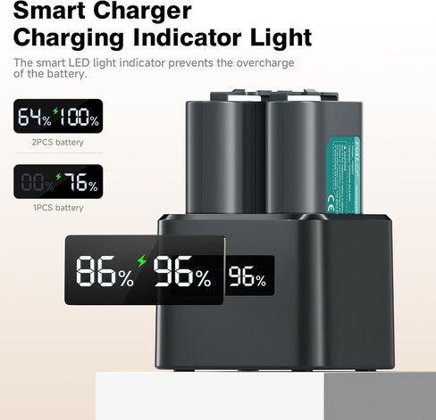 Charging Station for myQ Keypad Rechargeable Battery, Dual Port Charger for myQ Rechargeable Only in Kuwait