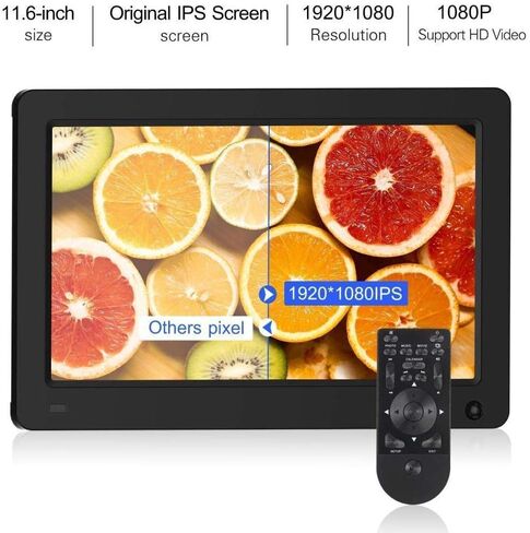 Digital Photo Frame WiFi 11.6 Inch with A High Definition 1920 * 1080 Resolution, Touch Button Eletronic Photo Frame with Motion Sensor Automatic Multimedia Player Gift in Kuwait