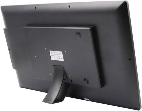 Digital Photo Frames 21.5 Inch HD 1920 × 1080 Resolution High Brightness Display Advertising Player Promotional Video Player Wall Mounted Black Photo Frame Clock Calendar in Kuwait