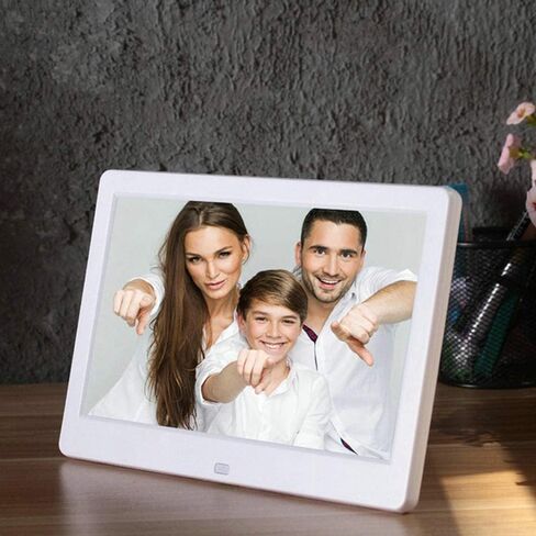 Photo 10 Inch Hd Digital Photo Frame with 1024 * 600 High Definition, Free 10Gb Online Storage and Motion Sensor in Kuwait