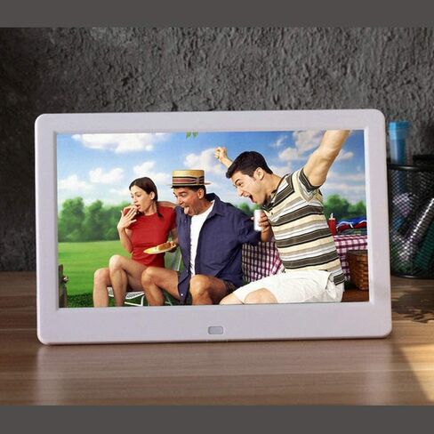 Photo 10 Inch Hd Digital Photo Frame with 1024 * 600 High Definition, Free 10Gb Online Storage and Motion Sensor in Kuwait