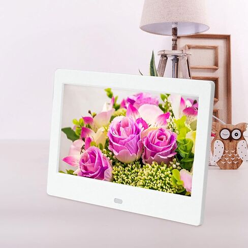 Digital Photo Frame, 7 Inch Led Hd Electronic Picture Frames,800X480 Resolution, with Remote Control,Effortless One Minute Setup for A Loved One in Kuwait