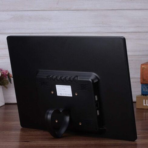 15 Inch Digital Photo Frame, HD 1280X800 LED Screen with Infrared Remote Controller Support Photo/Music/Video Player & Calendar Alarm Function Gift in Kuwait