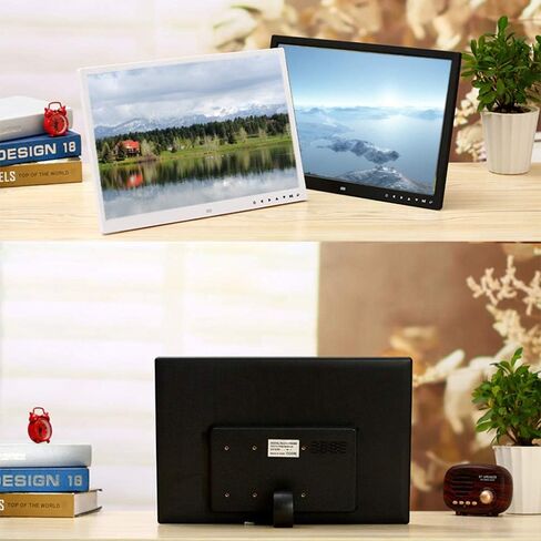 Digital Photo Frame 17 inch Digital Picture Frame with 1440x900 Full HD 16:9 IPS Touch Screen with Infrared Remote Control Support USB SD Card in Kuwait