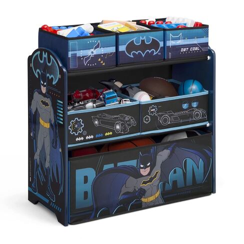 Delta Children Design & Store 6 Bin Toy Storage Organizer, Batman in Kuwait
