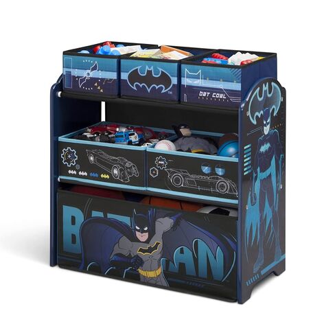 Delta Children Design & Store 6 Bin Toy Storage Organizer, Batman in Kuwait