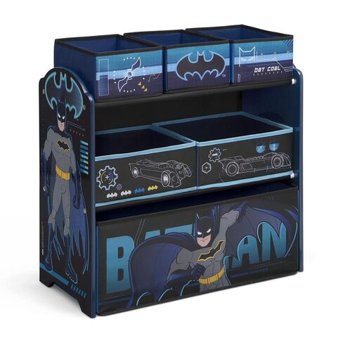 Delta Children Design & Store 6 Bin Toy Storage Organizer, Batman in Kuwait