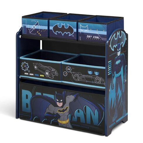 Delta Children Design & Store 6 Bin Toy Storage Organizer, Batman in Kuwait
