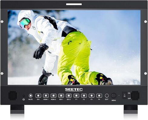 P173 PRO 17.3" 1000nit Broadcast Director Production Monitor with 3G-SDI HDMI Input Output, HDMI Support 4K 60, LUT Waveform HDR, Built-in Speaker, for Commercial, Filmmaking, Live Streaming in Kuwait