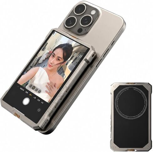 Magnetic Phone Wireless Selfie Monitor Screen for Android/iPhone in Kuwait