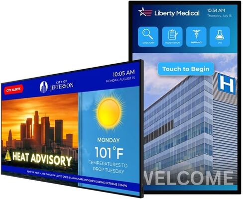 Planar 998-4239-00 86 in. 700 Nit URP862-ERO-T UltraRes P Series UHD 4K HDR D-LED LCD Touchscreen Commercial Monitor in Kuwait