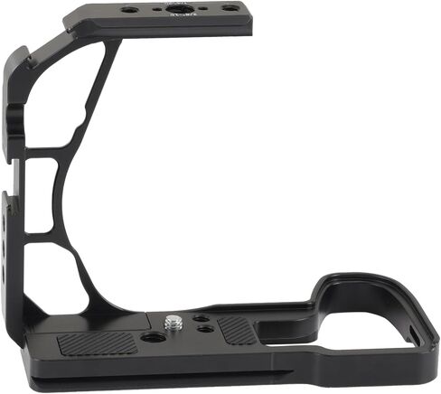 Half Camera Cage for Panasonic LUMIX S1R II / S1 II / S1 IIE | with NATO Top Handle Kit，Built-in Arca-Swiss Quick Release Plate, Cold Shoe, 1/4"-20 & 3/8"-16 Threaded Holes in Kuwait