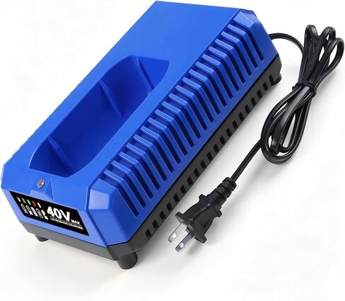 Lithium ion Charger Replacement for Kobalt 40v Battery Charger | 40v Portable Charger Compatible with Kobalt 40V Max Battery KB640-03 KB240-06 KB640-06 KB245-06 KB440-03 in Kuwait