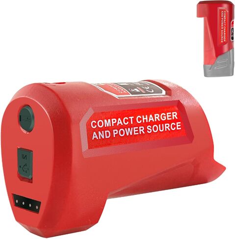 Upgrade for M12 USB Power Source Charger. Type-C Input Charging, USB Output & DC 12V Outlet for Heated Jacket, Replace 48-59-1201 49-24-2310 (Adapter Only) in Kuwait