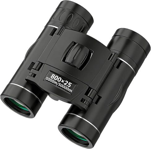 Compact Binoculars for Adults and Kids, Pocket Binoculars for Bird Watching, Concerts, Theater, Travel, Hiking and Sports Events, Lightweight Easy Focus Binoculars in Kuwait