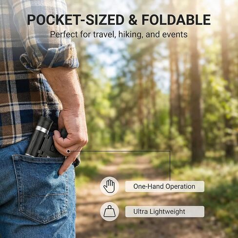 Compact Binoculars for Adults and Kids, Pocket Binoculars for Bird Watching, Concerts, Theater, Travel, Hiking and Sports Events, Lightweight Easy Focus Binoculars in Kuwait