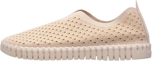 Ilse Jacobsen HornbÆK Flat Women's Shoes, Slip-On Trainers with Recycled Microfibre Material and Non-Slip Natural Rubber Sole, Tulip3275, Lightweight, Breathable, Environmentally Friendly, Kit, 7 in Kuwait