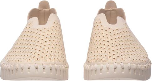Ilse Jacobsen HornbÆK Flat Women's Shoes, Slip-On Trainers with Recycled Microfibre Material and Non-Slip Natural Rubber Sole, Tulip3275, Lightweight, Breathable, Environmentally Friendly, Kit, 7 in Kuwait