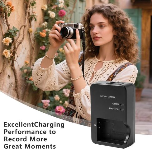 NB-13L CB-2LH CB-2LHT Battery Charger Compatible with Canon G7X G7X Mark II III G1 X Mark III G5X G5X Mark II G9X G9X Mark II SX620 SX720 SX730 SX740 HS Digital Camera in Kuwait